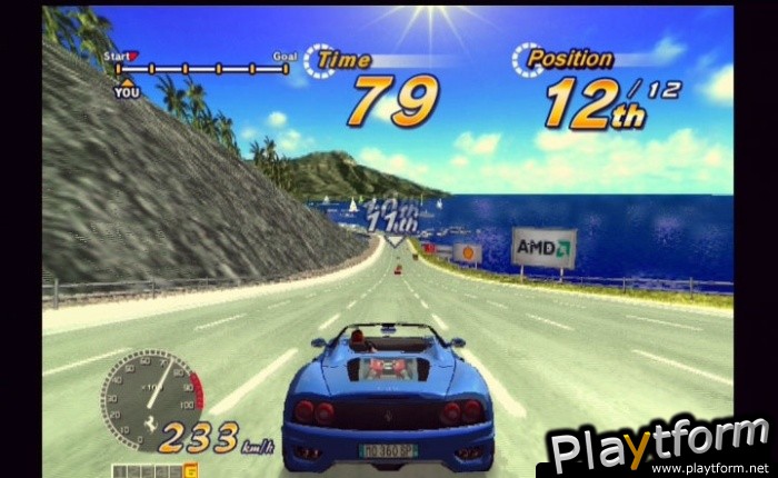 OutRun 2006: Coast 2 Coast (PlayStation 2)