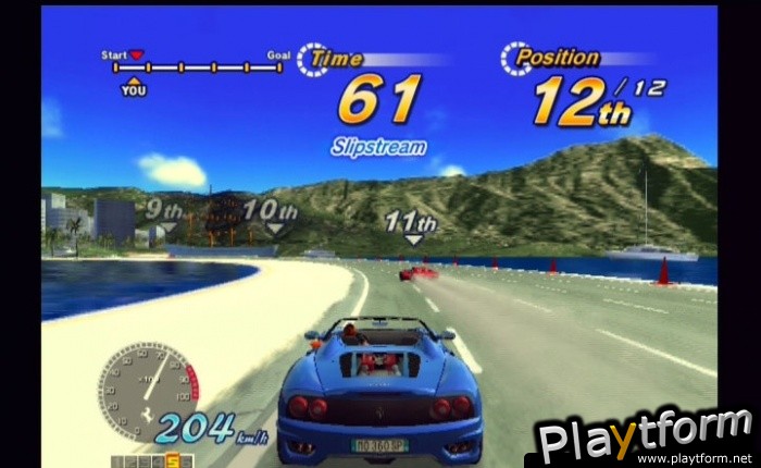 OutRun 2006: Coast 2 Coast (PlayStation 2)