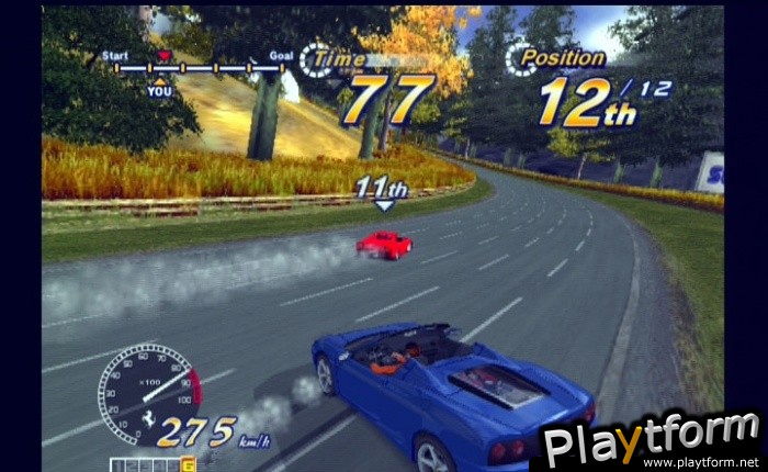 OutRun 2006: Coast 2 Coast (PlayStation 2)