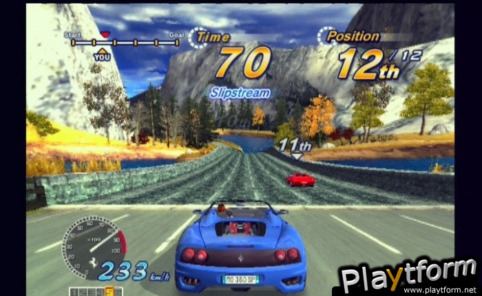 OutRun 2006: Coast 2 Coast (PlayStation 2)