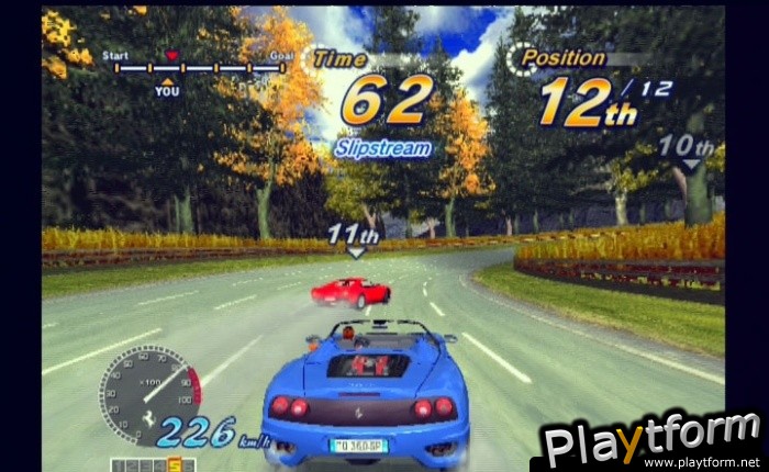 OutRun 2006: Coast 2 Coast (PlayStation 2)