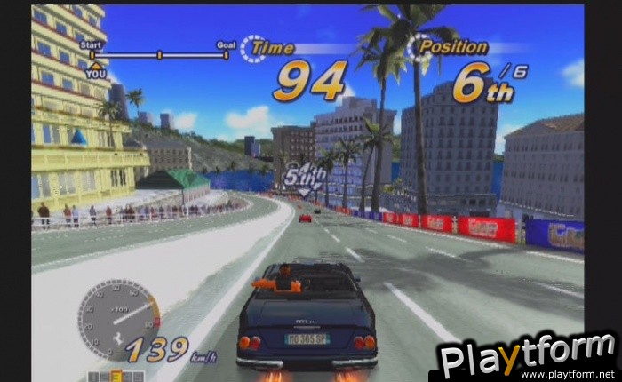 OutRun 2006: Coast 2 Coast (PlayStation 2)