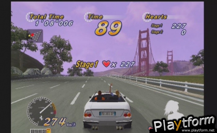 OutRun 2006: Coast 2 Coast (PlayStation 2)