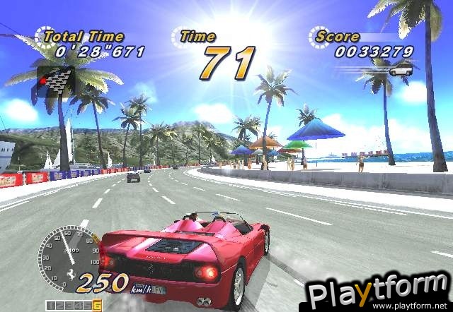 OutRun 2006: Coast 2 Coast (PlayStation 2)