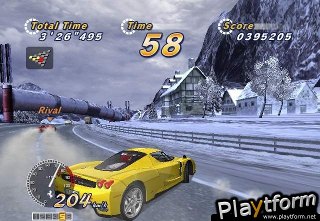 OutRun 2006: Coast 2 Coast (PlayStation 2)