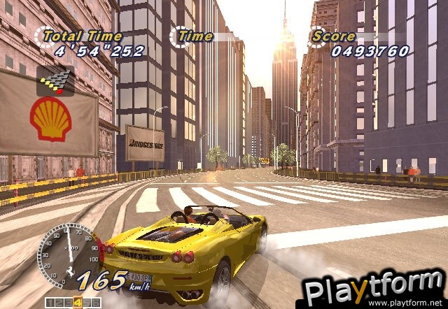 OutRun 2006: Coast 2 Coast (PlayStation 2)