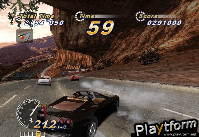 OutRun 2006: Coast 2 Coast (PlayStation 2)