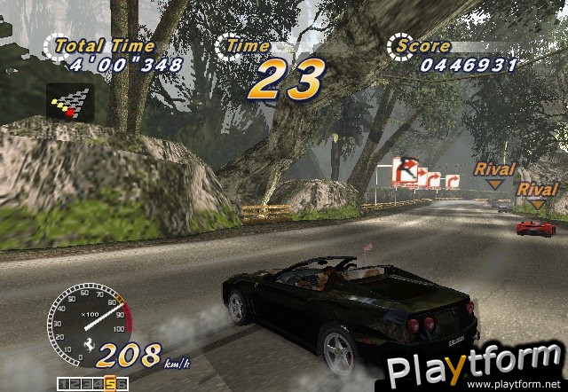 OutRun 2006: Coast 2 Coast (PlayStation 2)