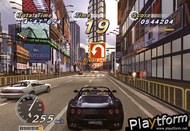 OutRun 2006: Coast 2 Coast (PlayStation 2)