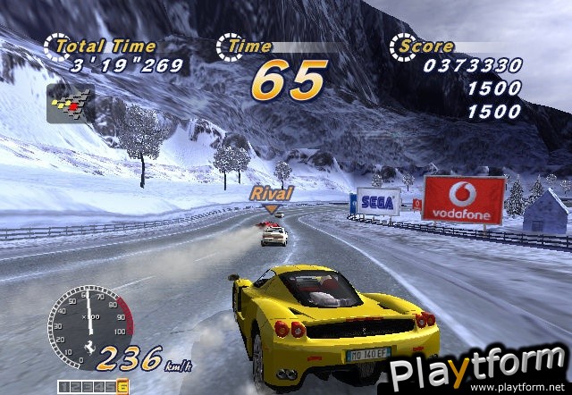 OutRun 2006: Coast 2 Coast (PlayStation 2)