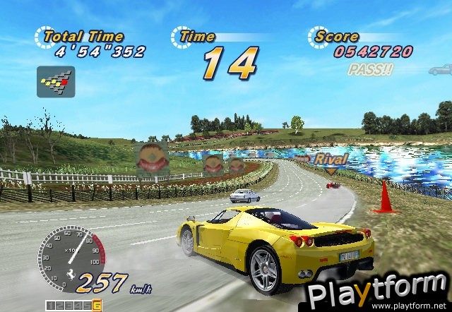 OutRun 2006: Coast 2 Coast (PlayStation 2)