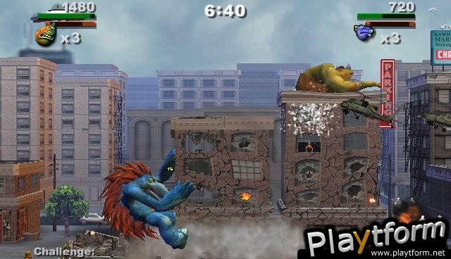 Rampage: Total Destruction (PlayStation 2)