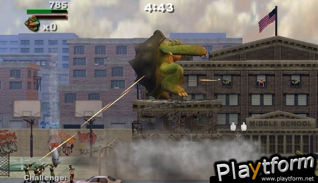 Rampage: Total Destruction (PlayStation 2)