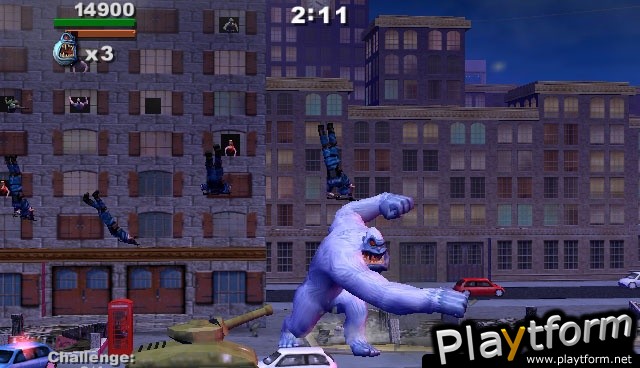 Rampage: Total Destruction (PlayStation 2)