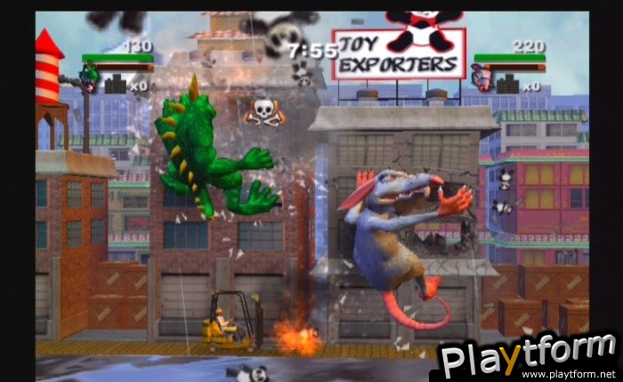 Rampage: Total Destruction (PlayStation 2)