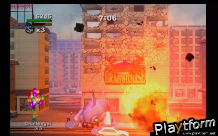 Rampage: Total Destruction (PlayStation 2)