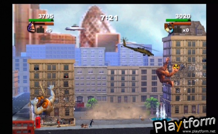 Rampage: Total Destruction (PlayStation 2)