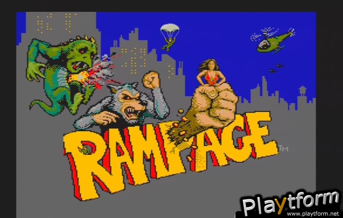 Rampage: Total Destruction (PlayStation 2)