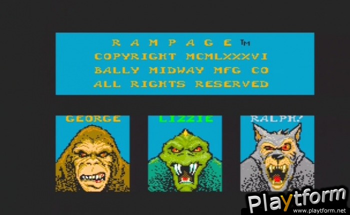 Rampage: Total Destruction (PlayStation 2)