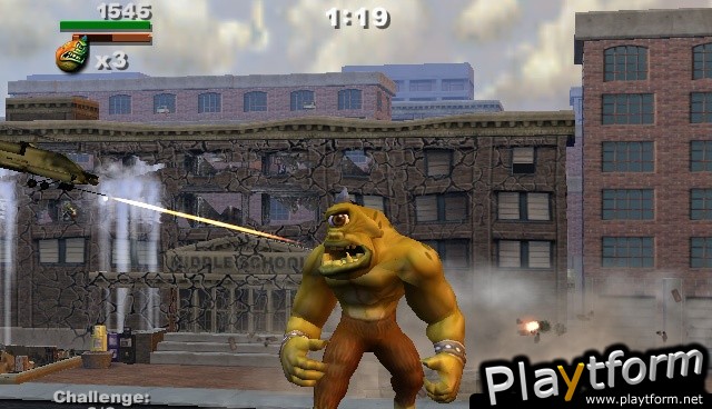 Rampage: Total Destruction (PlayStation 2)