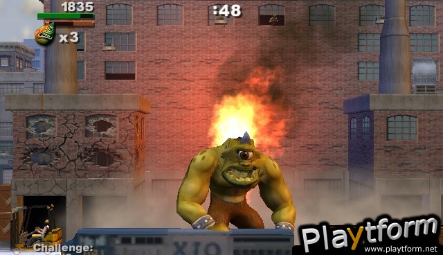 Rampage: Total Destruction (PlayStation 2)