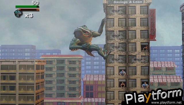 Rampage: Total Destruction (PlayStation 2)