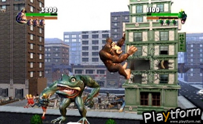 Rampage: Total Destruction (PlayStation 2)