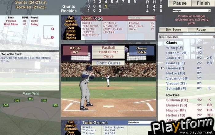 Baseball Mogul 2007 (PC)