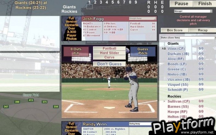 Baseball Mogul 2007 (PC)