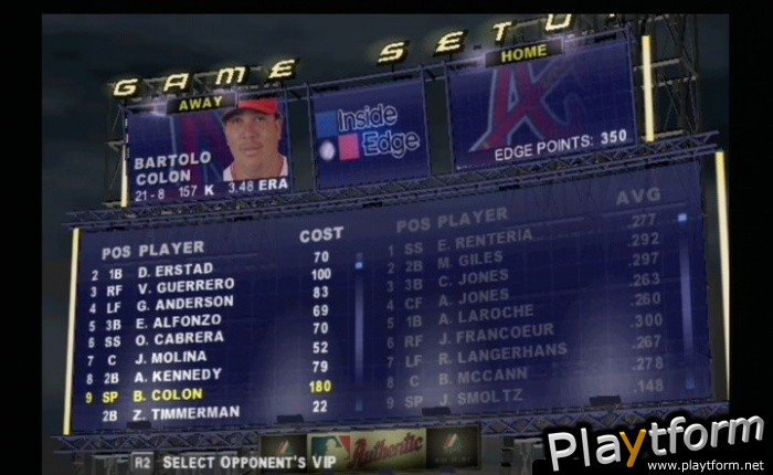 Major League Baseball 2K6 (PlayStation 2)