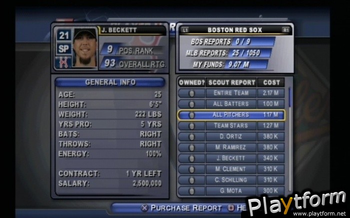 Major League Baseball 2K6 (PlayStation 2)