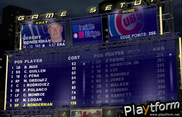 Major League Baseball 2K6 (Xbox)