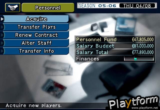 Pro Evolution Soccer Management (PlayStation 2)