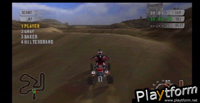 MX vs. ATV Unleashed: On the Edge (PSP)