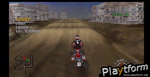 MX vs. ATV Unleashed: On the Edge (PSP)