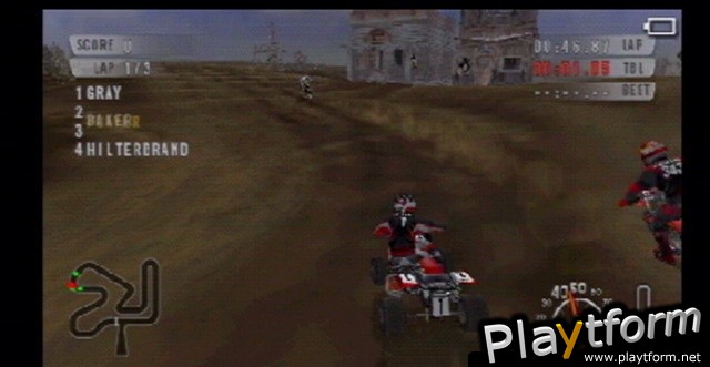 MX vs. ATV Unleashed: On the Edge (PSP)