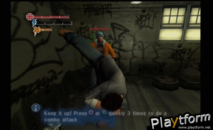 Marc Ecko's Getting Up: Contents Under Pressure (PlayStation 2)