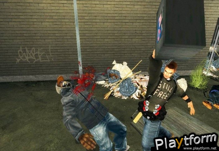 Marc Ecko's Getting Up: Contents Under Pressure (PlayStation 2)