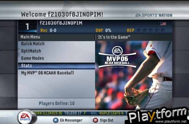 MVP 06 NCAA Baseball (PlayStation 2)