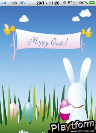 Happy Easter Slide Puzzle (iPhone/iPod)