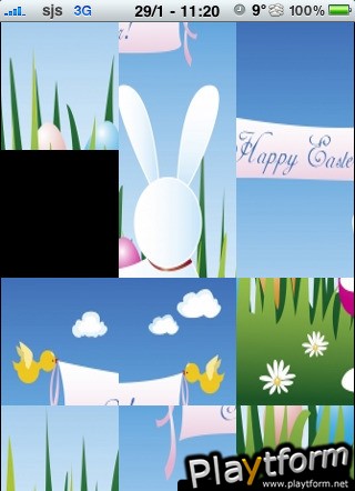 Happy Easter Slide Puzzle (iPhone/iPod)