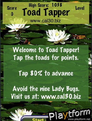 Toad Tapper (iPhone/iPod)