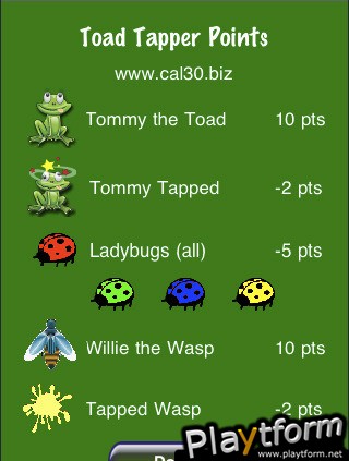 Toad Tapper (iPhone/iPod)