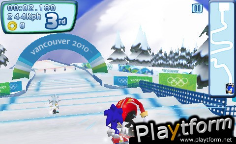 Sonic at the Olympic Winter Games (iPhone/iPod)