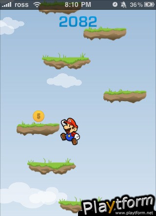 Super Mario Jump (iPhone/iPod)