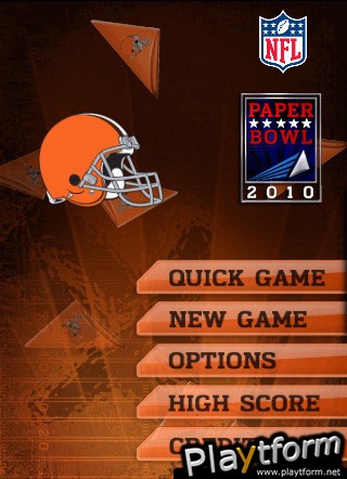 NFL Paperbowl Cleveland (iPhone/iPod)