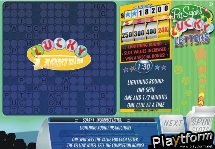 Pat Sajak's Lucky Letters (PC)