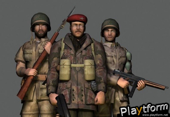 Combat Elite: WWII Paratroopers (PlayStation 2)