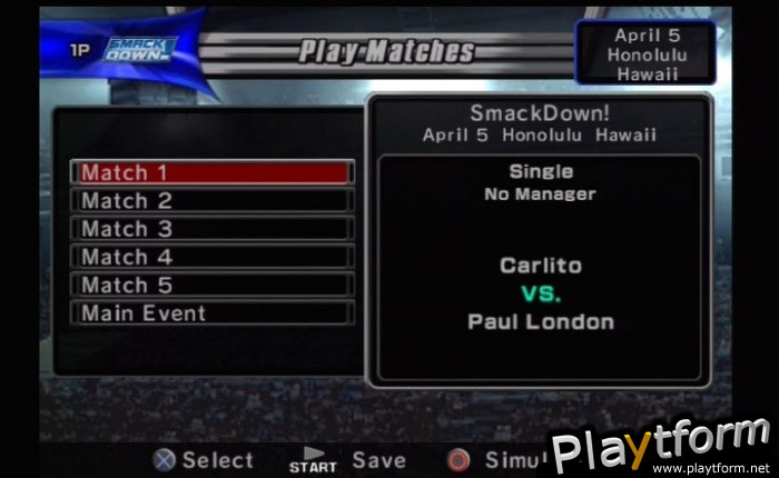 WWE SmackDown! vs. Raw 2006 (PlayStation 2)