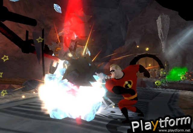 The Incredibles: Rise of the Underminer (PlayStation 2)